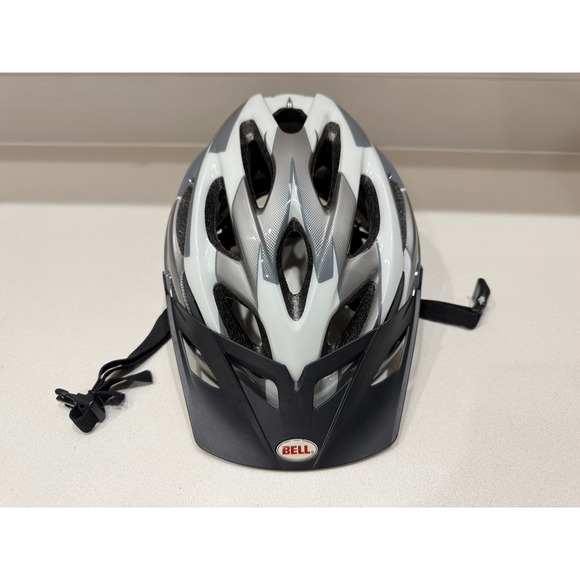 Bell Dart Adult Bicycle Helmet Grey White Adjustable 53-60cm M383 817169 - Picture 2 of 10